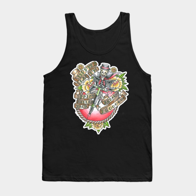 Spring heeled Jack Tank Top by FinnIreland